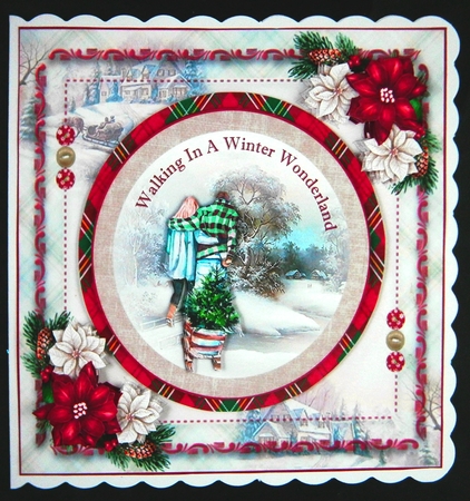 Walking In A Winter Wonderland Mini Page Kit  by Linda Short