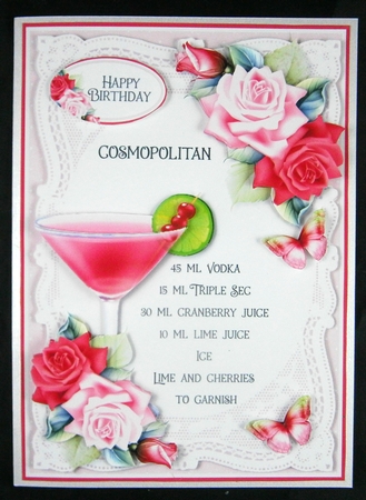 Cosmopolitan Cocktail  by Linda Short