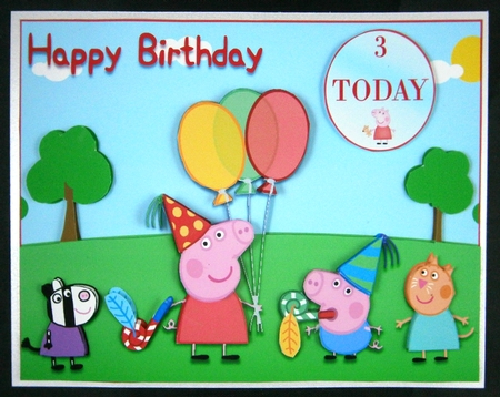 Peppa Pig Quick Card #1 by Linda Short