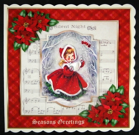 Caroling Cutie Holiday Topper by Linda Short