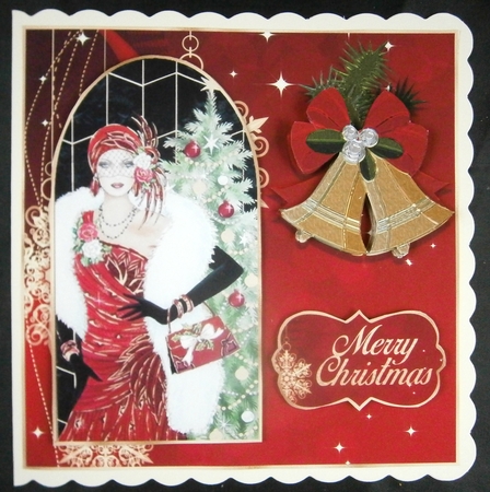 Miss Santa Bumper Kit #1 by Linda Short