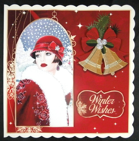 Miss Santa Bumper Kit #1 by Linda Short