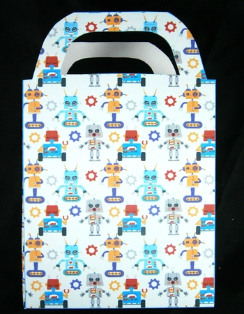Robots gift bag 6 by Linda Short