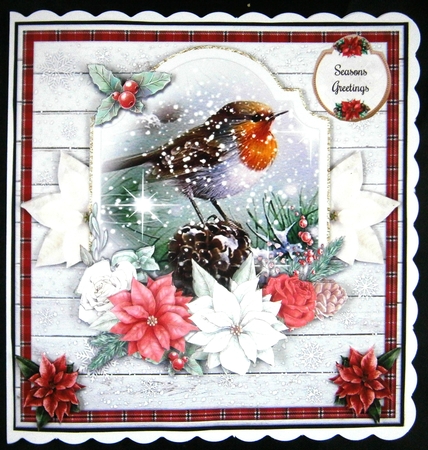 CHRISTMAS ROBIN 1 by Linda Short