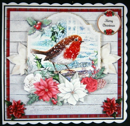 CHRISTMAS ROBIN 4 by Linda Short