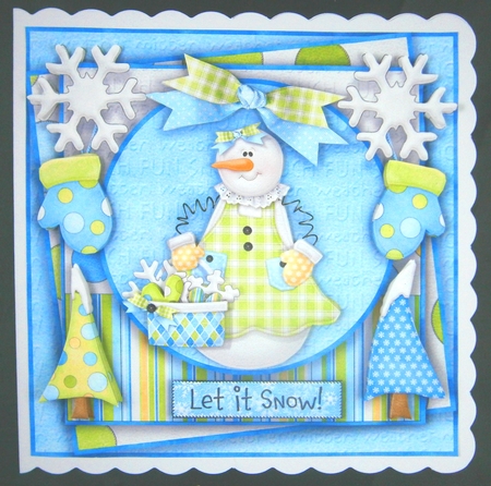 Snowy Christmas MiniKit #1 by Linda Short