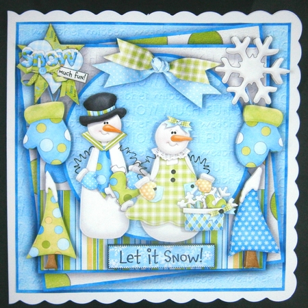 Snowy Christmas Mini Kit #4 by Linda Short