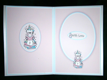 Bookworm Unicorn A5 Mini Kit by Linda Short