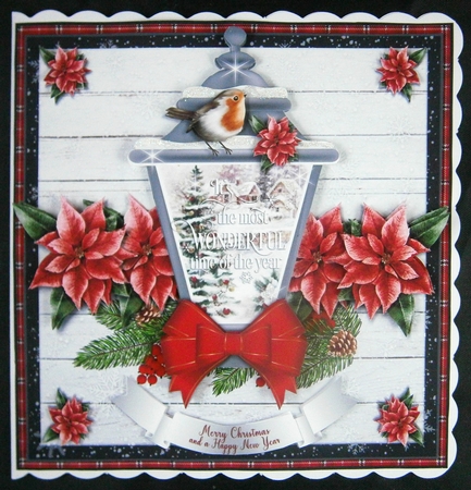 CHRISTMAS LANTERN mini kit by Linda Short