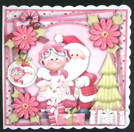 Mr & Mrs Claus Mini Kit #1 by Linda Short