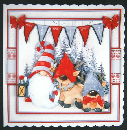 Gnome Reindeer Mini Kit by Linda Short