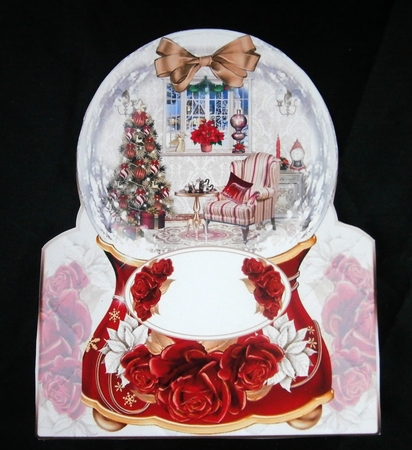 Scenic Snowglobe 03 Shaped Mini Page Kit  by Linda Short