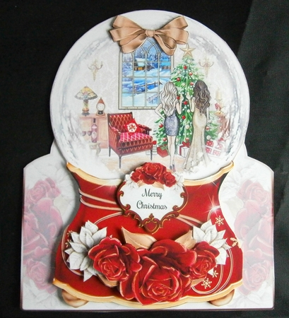 Scenic Snowglobe 05 Shaped Mini Page Kit  by Linda Short