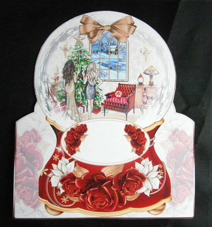 Scenic Snowglobe 05 Shaped Mini Page Kit  by Linda Short