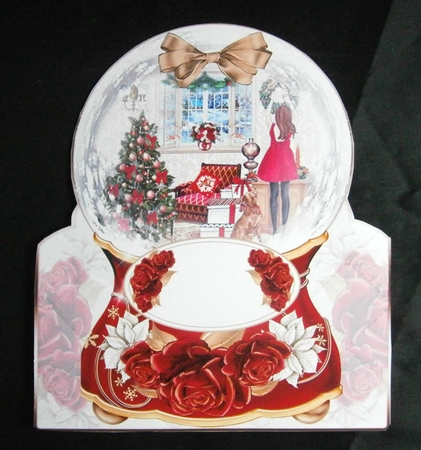 Scenic Snowglobe 06 Shaped Mini Page Kit  by Linda Short