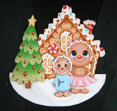 Baking Spirits Bright 1 Rocker Card Mini Kit by Linda Short