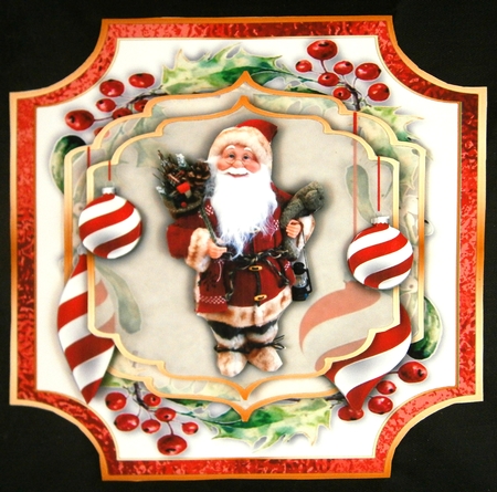 Santas - 4 by Linda Short