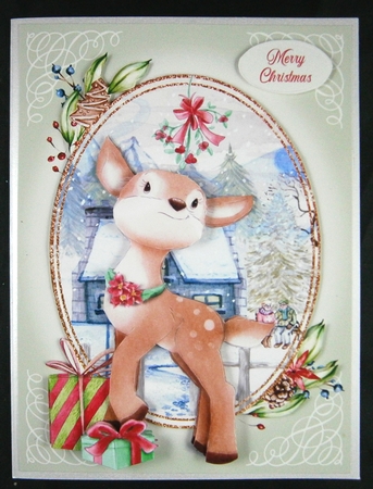 Deer and Mistletoe by Linda Short
