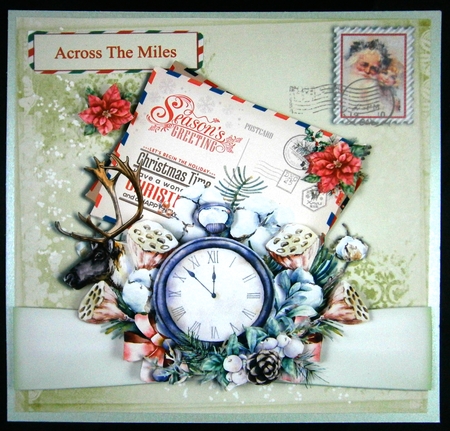 Christmas Postcard by Linda Short