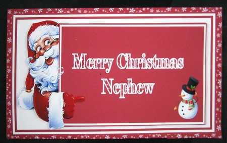 Santa money wallet (Nephew) by Linda Short