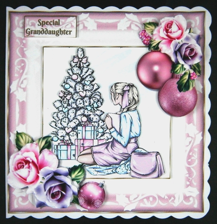 Decorating the tree by Linda Short