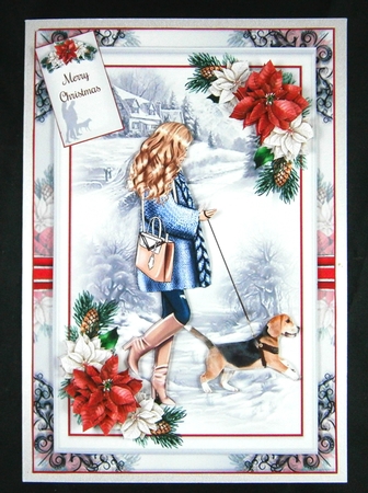 A Winters Walk 04 Mini Page Kit  by Linda Short