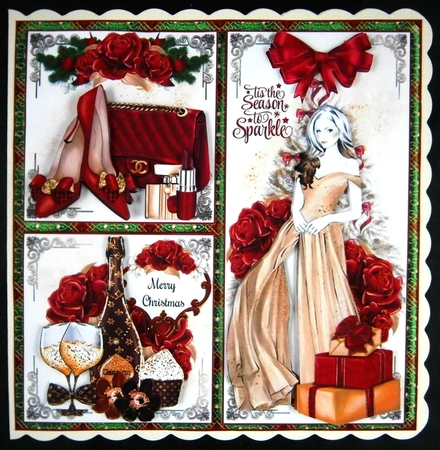 Tis The Season Collage 02 Mini Page Kit by Linda Short