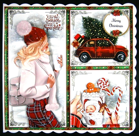 Tis The Season Collage 05 Mini Page Kit by Linda Short