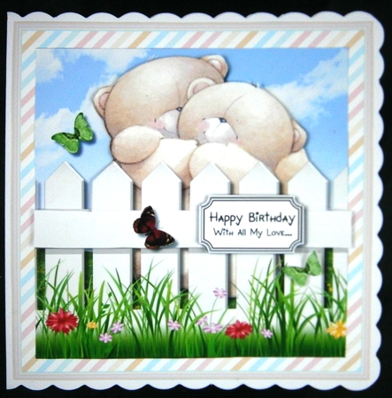 Forever Friends over the fence by Linda Short