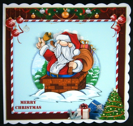 Santas Christmas Delivery Mini Kit by Linda Short
