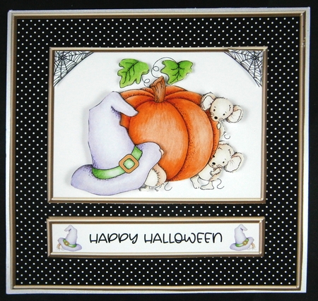 Cute Critters Halloween Topper #3 by Linda Short