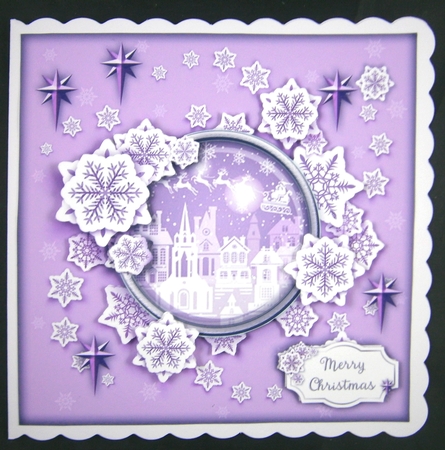 Snowflakes and Stars - 3 by Linda Short