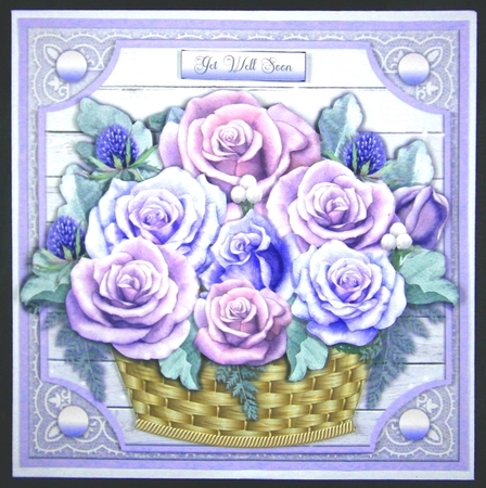 LILAC DREAM quick card by Linda Short