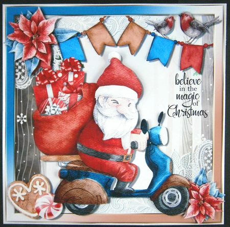 Santa one  by Linda Short