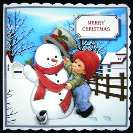 Finishing touches Christmas by Linda Short