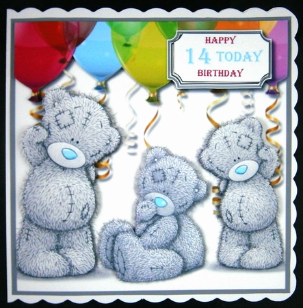 Tatty teddy birthday by Linda Short