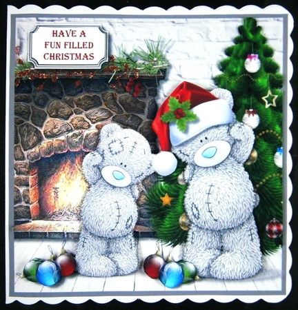 Tatty teddy Christmas by Linda Short
