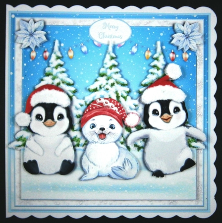 HAPPY FRIENDS quick card by Linda Short