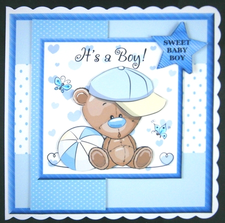 ITS A BOY - BEAR by Linda Short