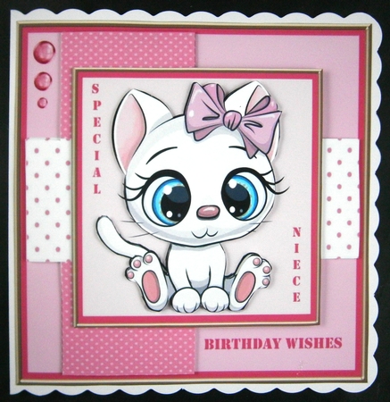 SWEET KITTY BIRTHDAY by Linda Short