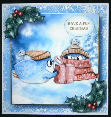Christmas Penguins Bumper Kit by Linda Short