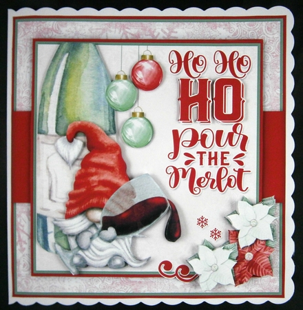 Pour The Merlot Mini KIt by Linda Short
