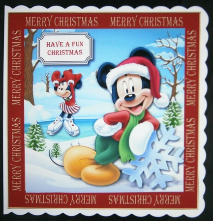 Mickey and Minnie Christmas by Linda Short
