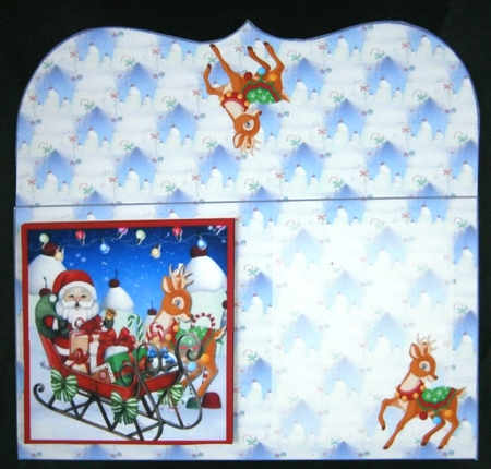 Santas Sleigh by Linda Short
