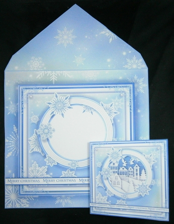 The Snow Covered Village by Linda Short
