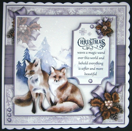 Pair of Foxes Mini Kit by Linda Short