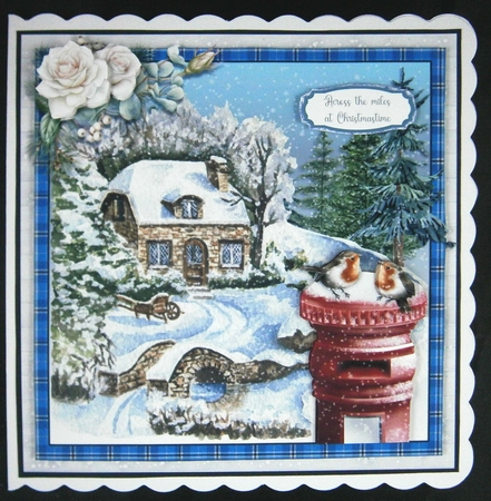 WINTER POSTBOX by Linda Short