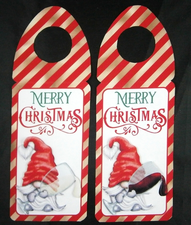 Gnome Wine Bottle Tags by Linda Short