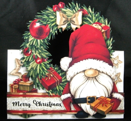 Gnomes Christmas Wreath BUNDLE by Linda Short