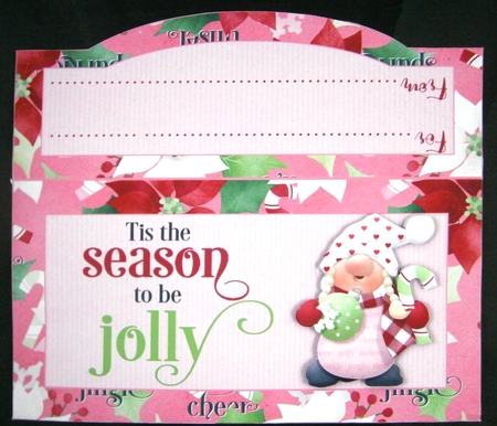 Jolly Gnome 1 Cash Gift Envelope by Linda Short